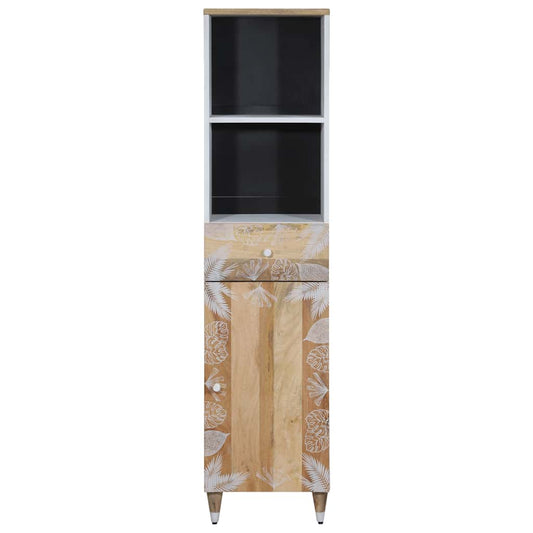 Bathroom Cabinet 38x33.5x160 cm Solid Wood Mango