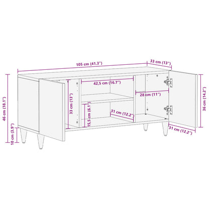 Storage Cabinets with Storage Multicolour 105 x 33.5 x 46 cm