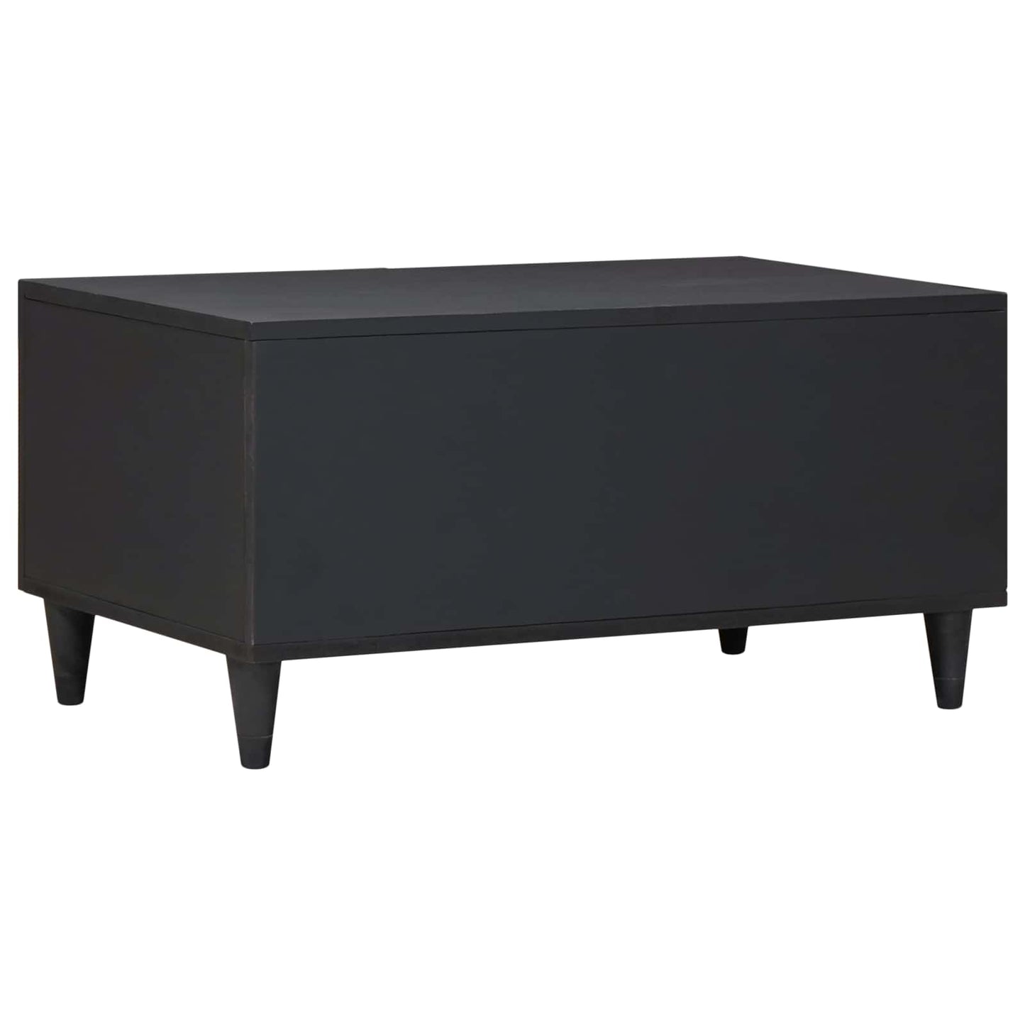 Coffee Table Multicolour 80 x 50 x 40 cm Solid Mango Wood