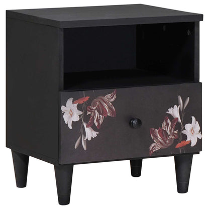 Bedside Table Brown 40 x 33 x 46 cm Solid Mango Wood