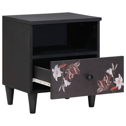 Bedside Table Brown 40 x 33 x 46 cm Solid Mango Wood