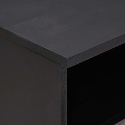 Bedside Table 2 pcs Brown 40 x 33 x 46 cm Solid Mango Wood