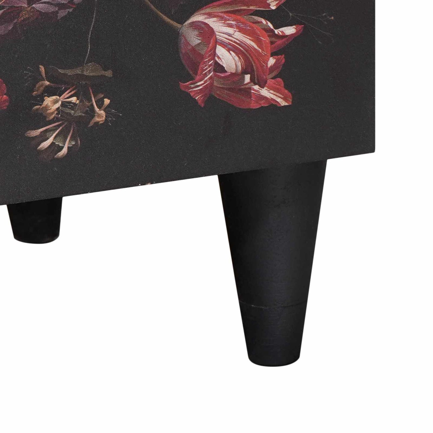 Bedside Table Multicolour 50 x 33 x 60 cm Solid Mango Wood