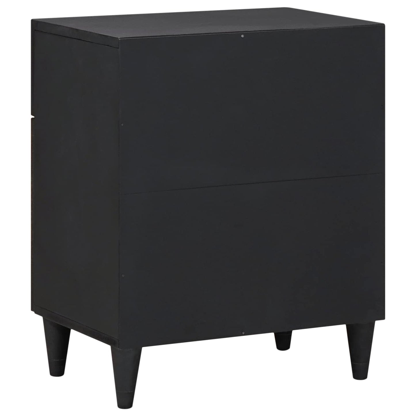 Bedside Table Multicolour 50 x 33 x 60 cm Solid Mango Wood