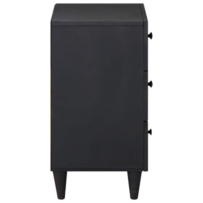 Bedside Table Multicolour 50 x 33 x 60 cm Solid Mango Wood