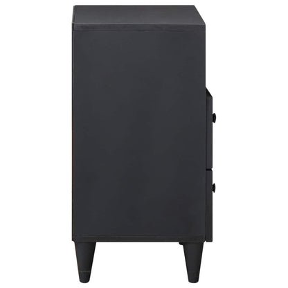 Bedside Table Multicolour 50 x 33 x 60 cm Solid Mango Wood