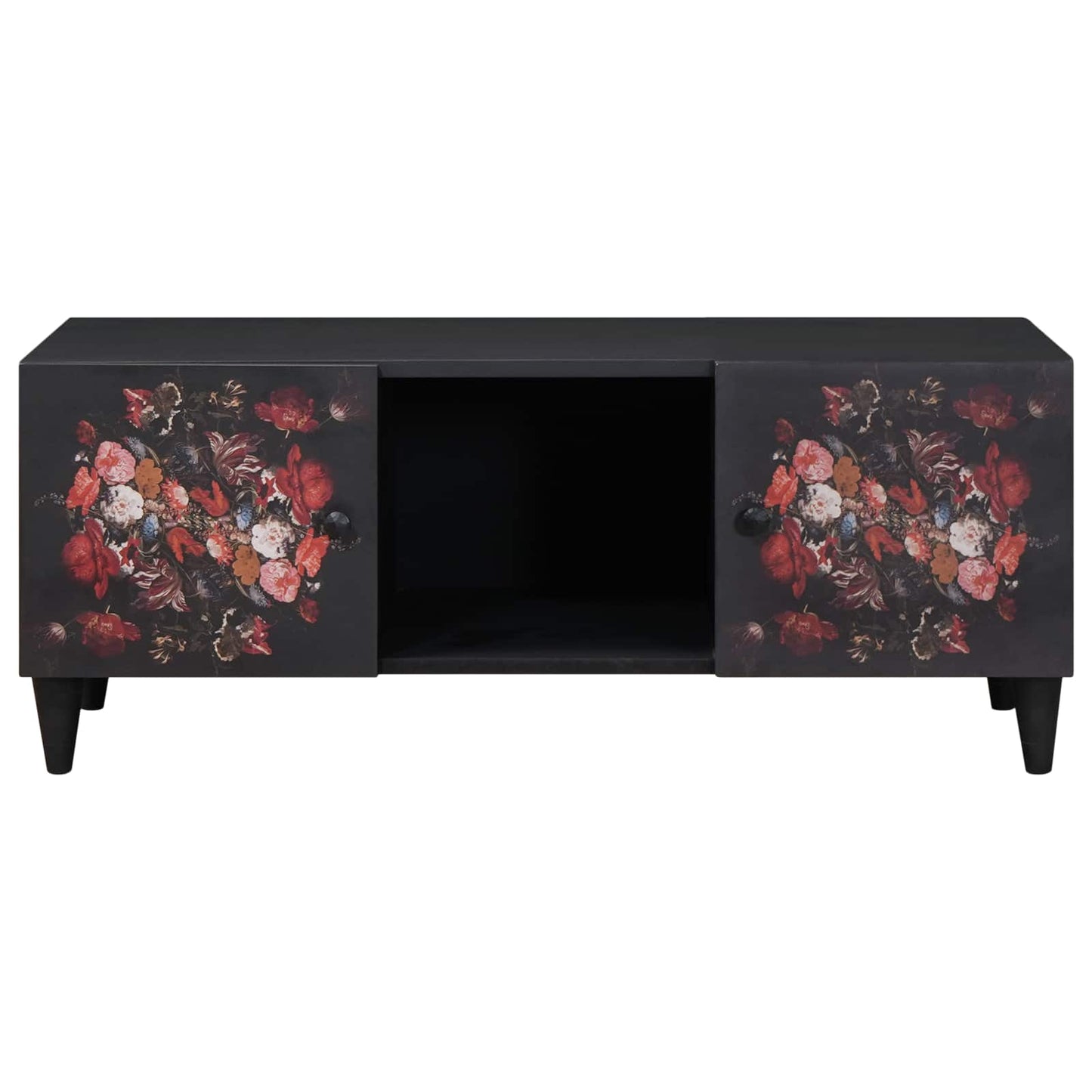 Coffee Table Multicolour 100 x 54 x 40 cm Solid Mango Wood