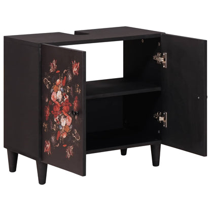 Sink cabinet Multicolour 62 x 33 x 58 cm Solid Mango Wood