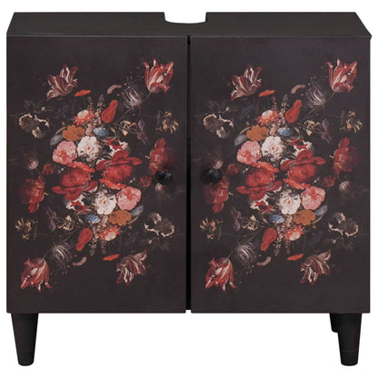 Sink cabinet Multicolour 62 x 33 x 58 cm Solid Mango Wood