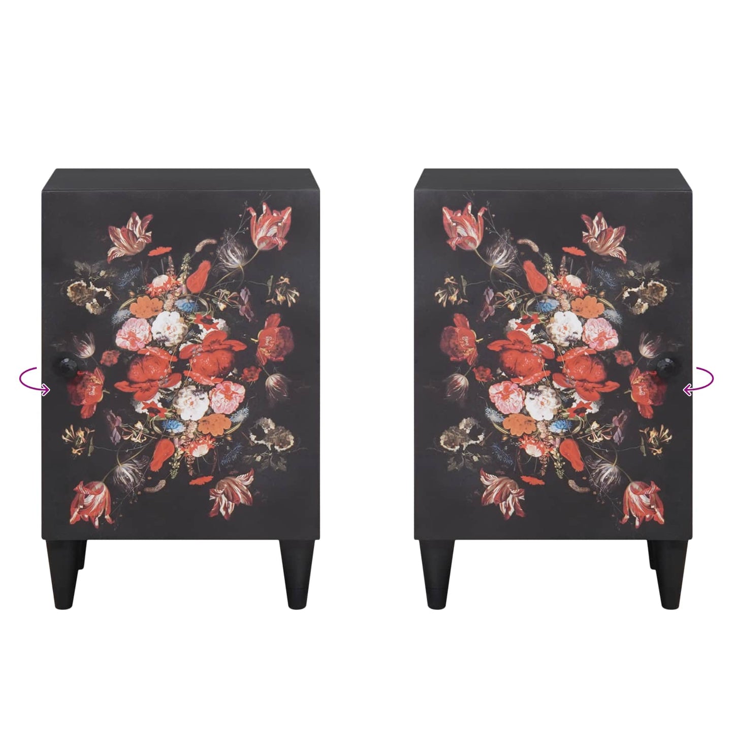 Bathroom Cabinet Multicolour 38 x 33.5 x 58 cm Solid Mango Wood