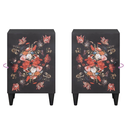 Bathroom Cabinet Multicolour 38 x 33.5 x 58 cm Solid Mango Wood