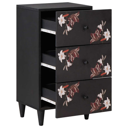 Storage Cabinets Multicolour 40 x 33.5 x 75 cm Solid Mango Wood