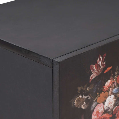 Storage Cabinets Multicolour 60 x 33.5 x 75 cm Solid Mango Wood