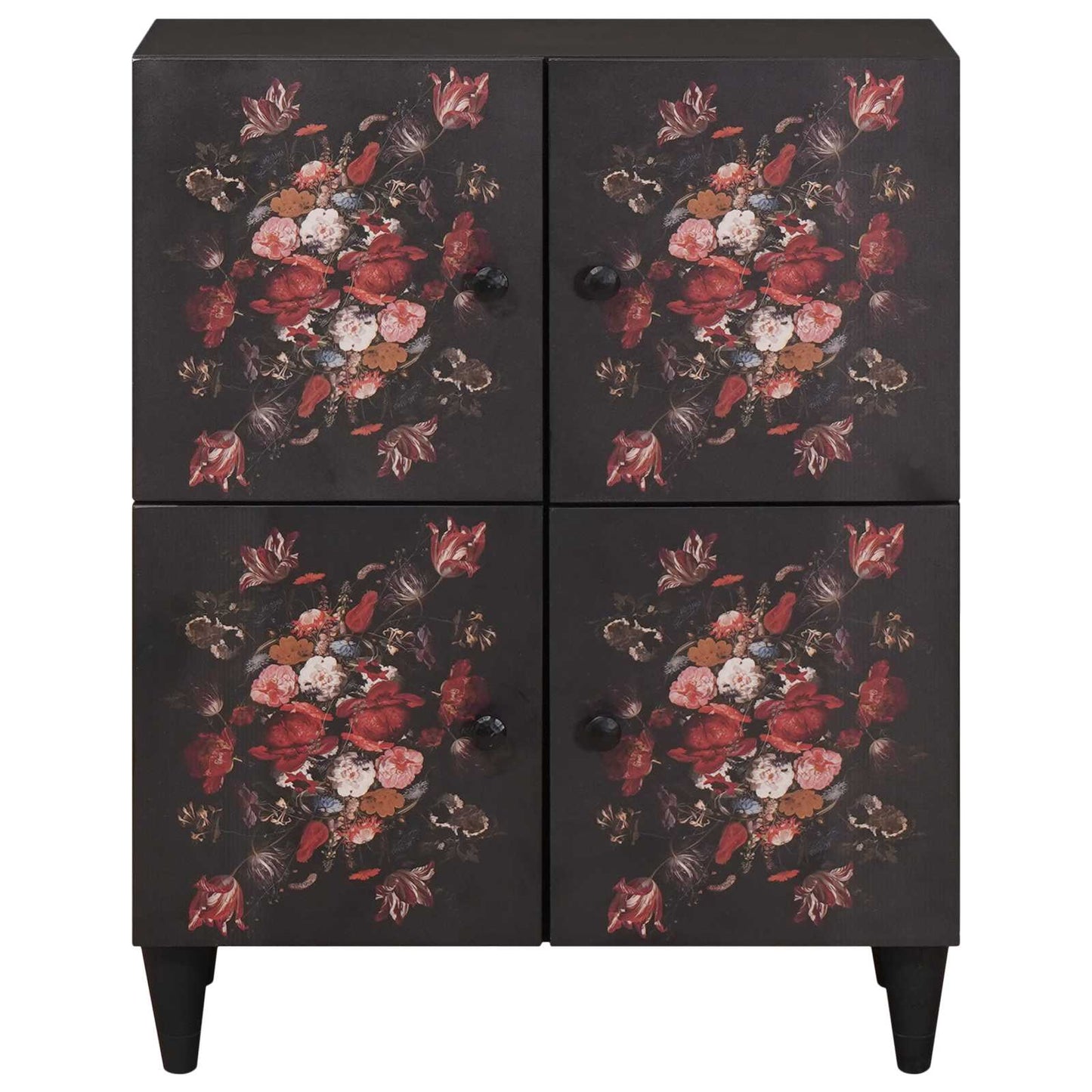 Storage Cabinets Multicolour 60 x 33.5 x 75 cm Solid Mango Wood