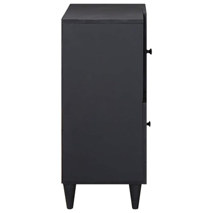 Storage Cabinets Multicolour 80 x 33.5 x 75 cm Solid Mango Wood