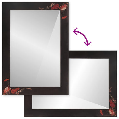 Mirror Wall-mounted Multicolour 70 x 50 x 3 cm Glass