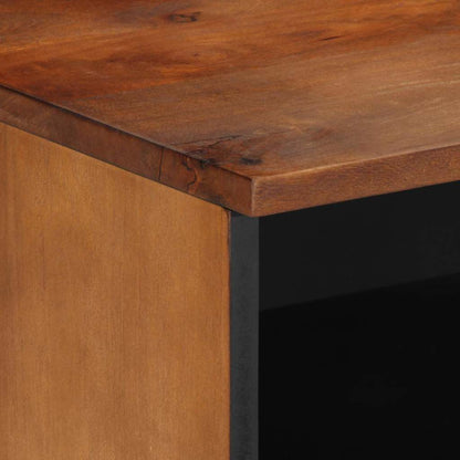 Bedside Cabinet Honey Brown 40 x 33 x 46 cm Solid Mango Wood