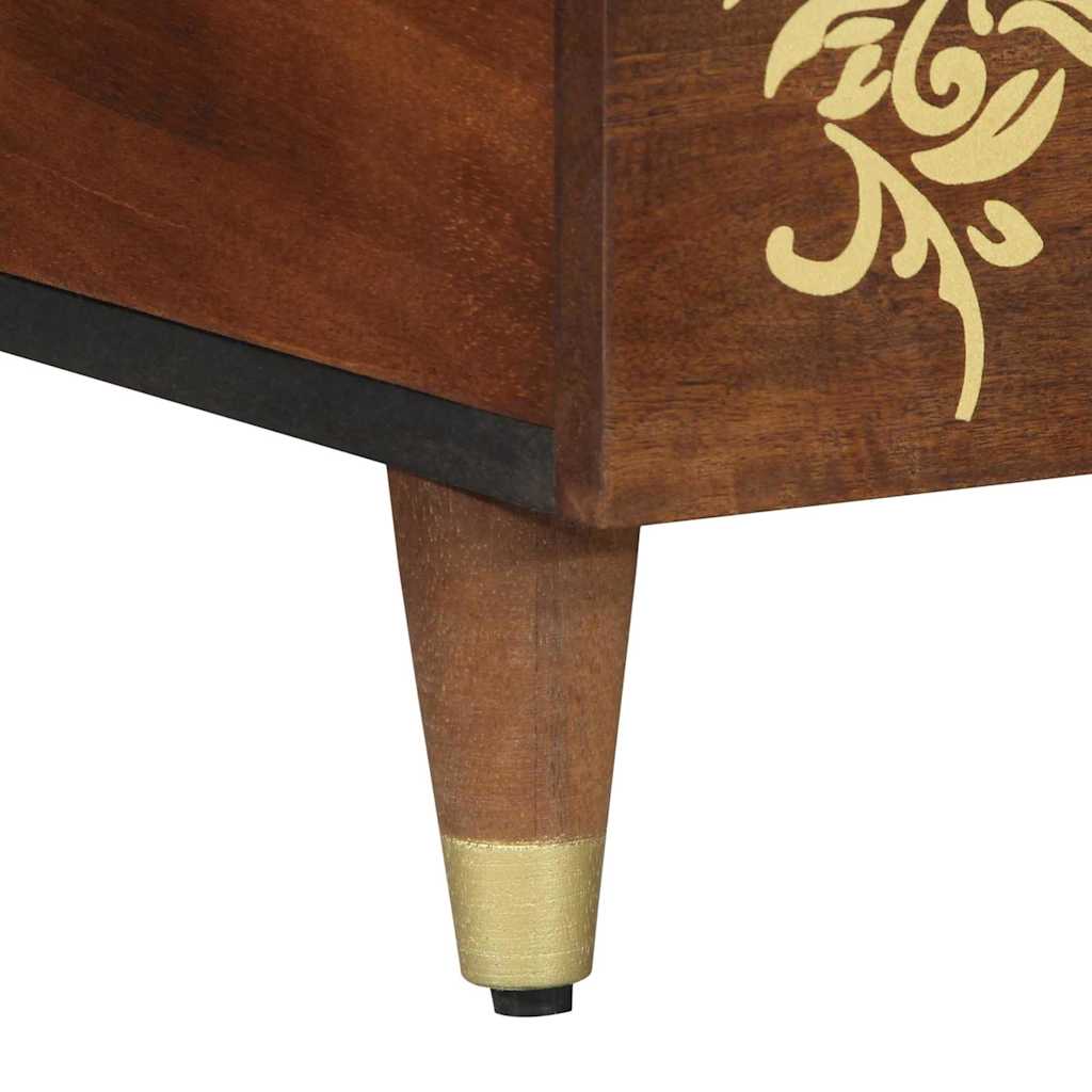 Coffee Table Honey Brown 100 x 54 x 40 cm Solid Mango Wood