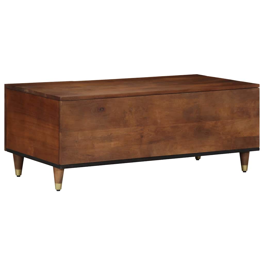 Coffee Table Honey Brown 100 x 54 x 40 cm Solid Mango Wood