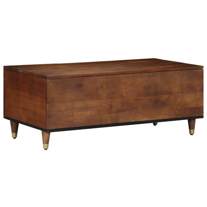 Coffee Table Honey Brown 100 x 54 x 40 cm Solid Mango Wood