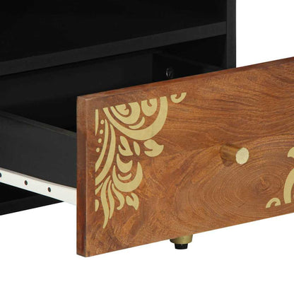 Coffee Table Honey Brown 80 x 54 x 40 cm Solid Mango Wood