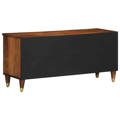 TV Cabinet Honey Brown 100 x 33 x 46 cm Solid Mango Wood