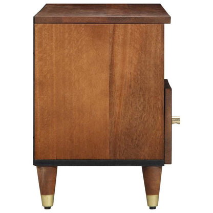 TV Cabinet Honey Brown 100 x 33 x 46 cm Solid Mango Wood