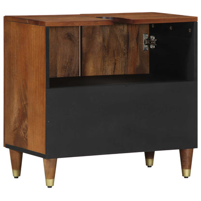 Sink cabinet Honey Brown 62 x 33 x 58 cm Solid Mango Wood