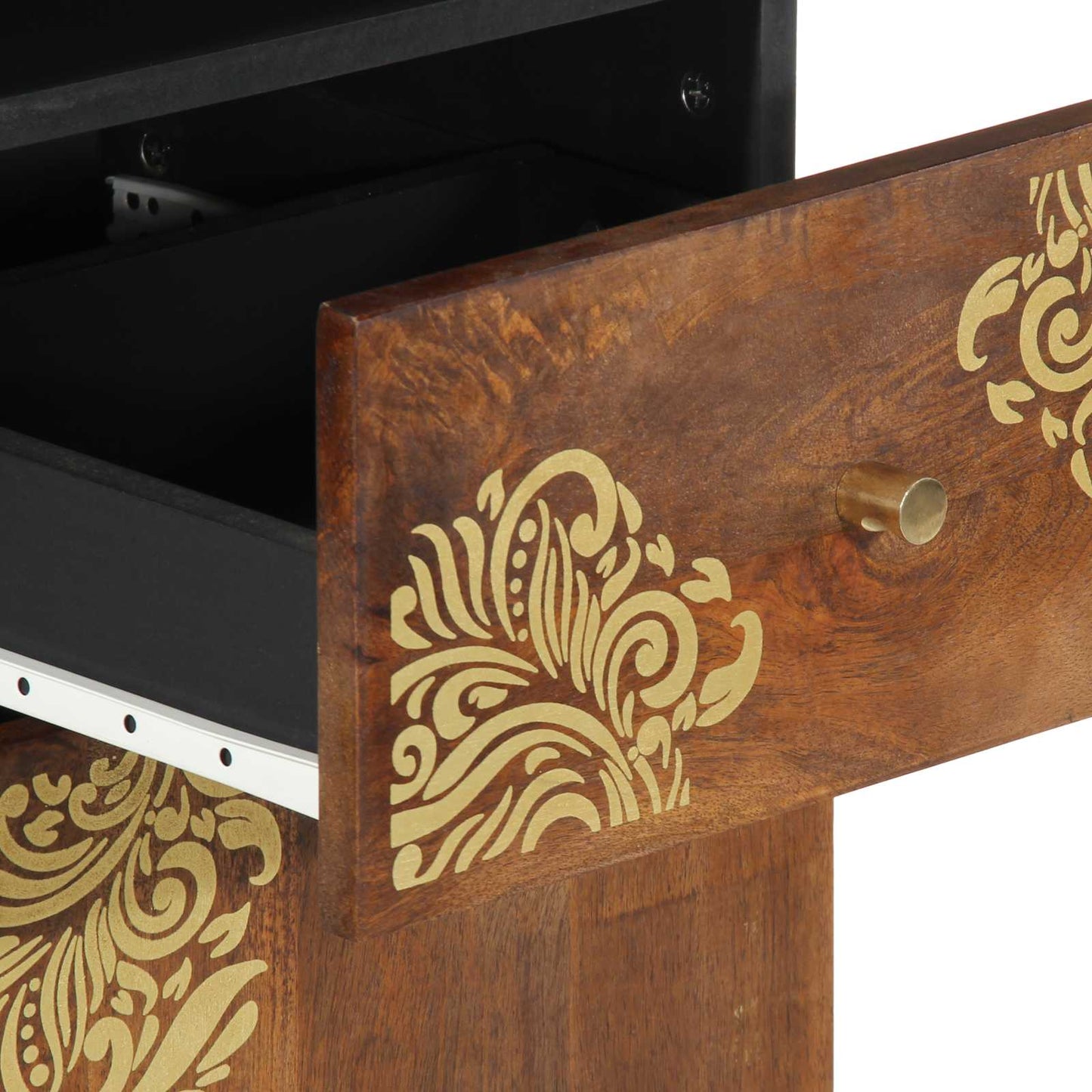 Bathroom Cabinet Honey brown 38 x 33 x 160 cm Solid Mango Wood