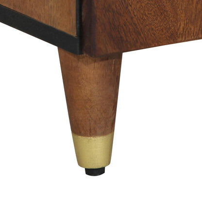 Bathroom Cabinet Honey brown 38 x 33 x 160 cm Solid Mango Wood