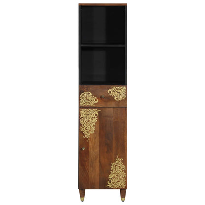 Bathroom Cabinet Honey brown 38 x 33 x 160 cm Solid Mango Wood