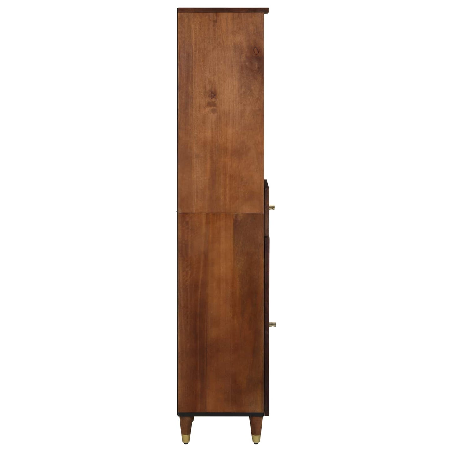 Bathroom Cabinet Honey brown 38 x 33 x 160 cm Solid Mango Wood