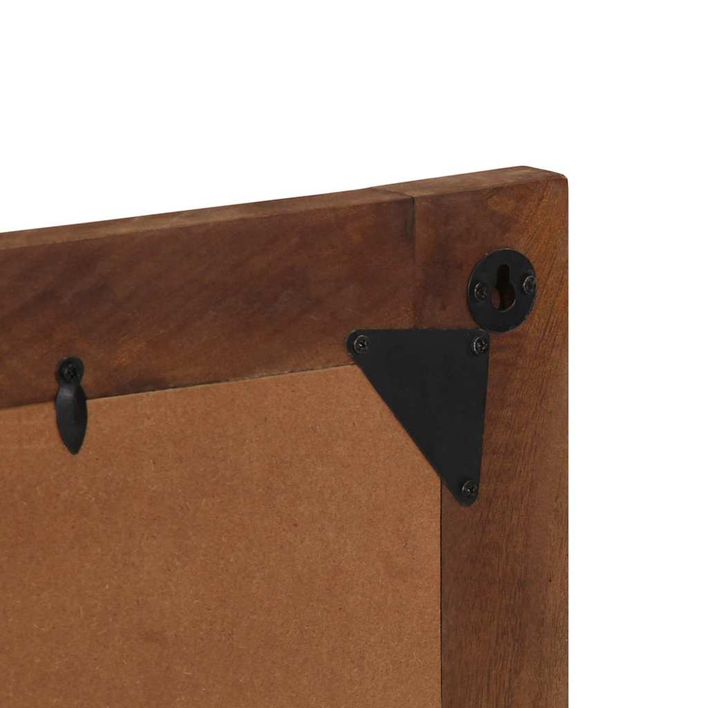 Bathroom Mirror with Mirror Honey Brown 70 x 50 x 2.5 cm