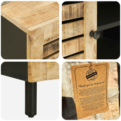 Storage Cabinets Natural 105 x 33 x 46 cm Solid Mango Wood