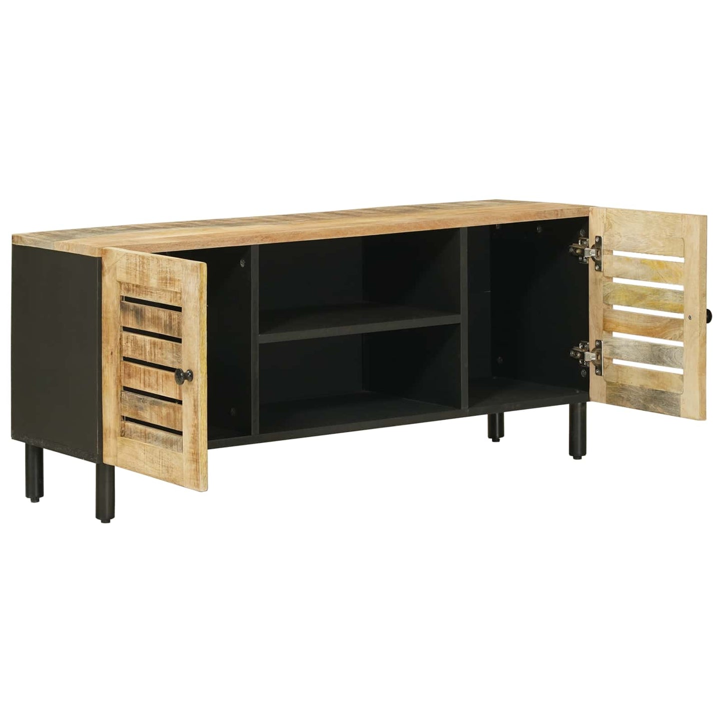 Storage Cabinets Natural 105 x 33 x 46 cm Solid Mango Wood