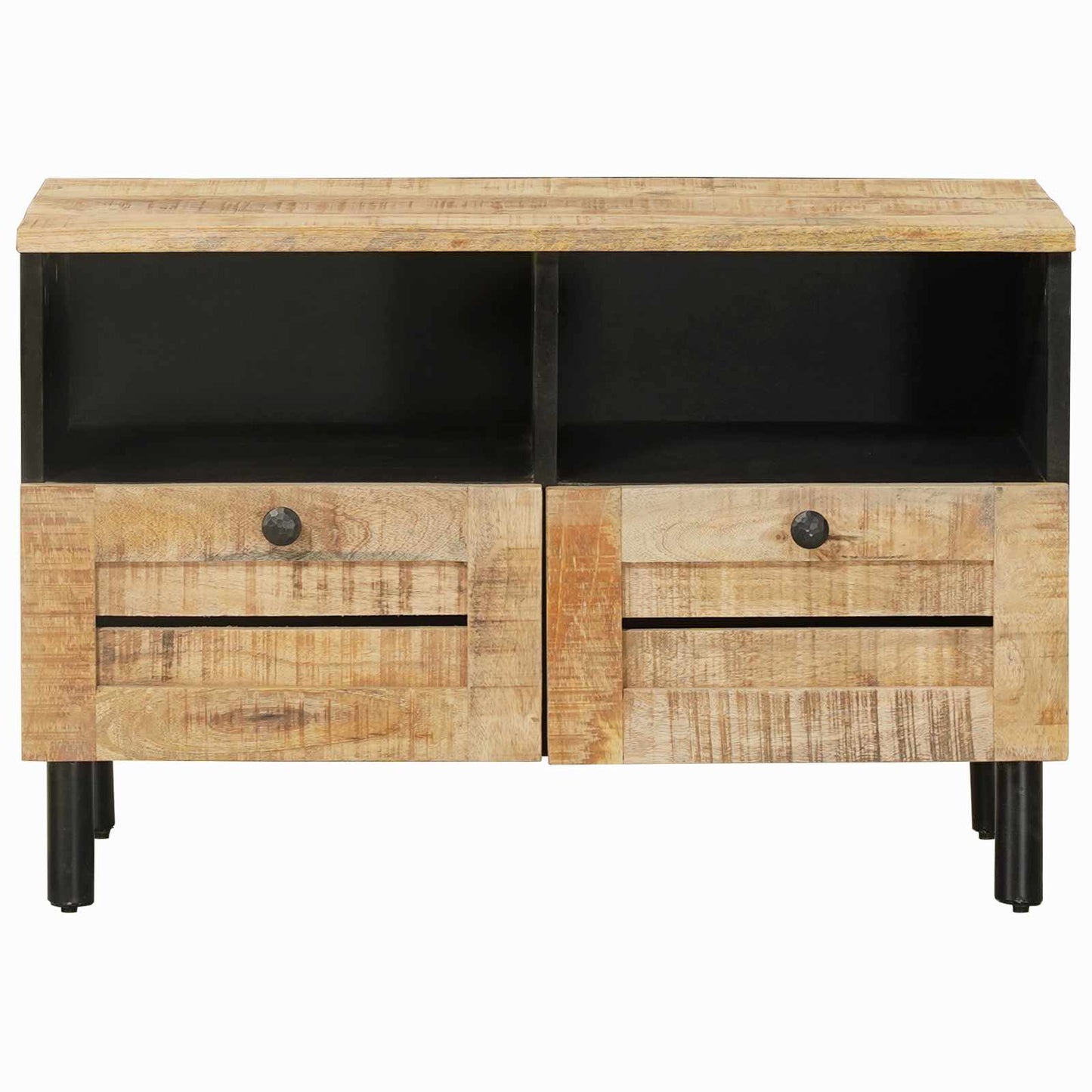 Storage Cabinets Natural 70 x 33 x 46 cm Solid Mango Wood