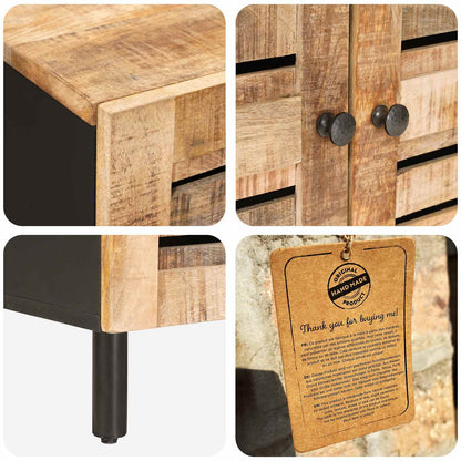 Storage Cabinets Pattern Pattern 60 x 33 x 75 cm Natural