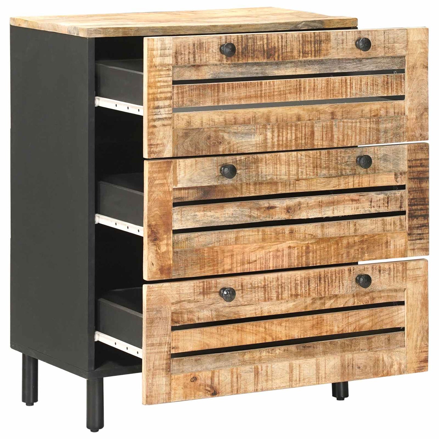 Storage Cabinets Pattern Pattern 60 x 33 x 75 cm Natural