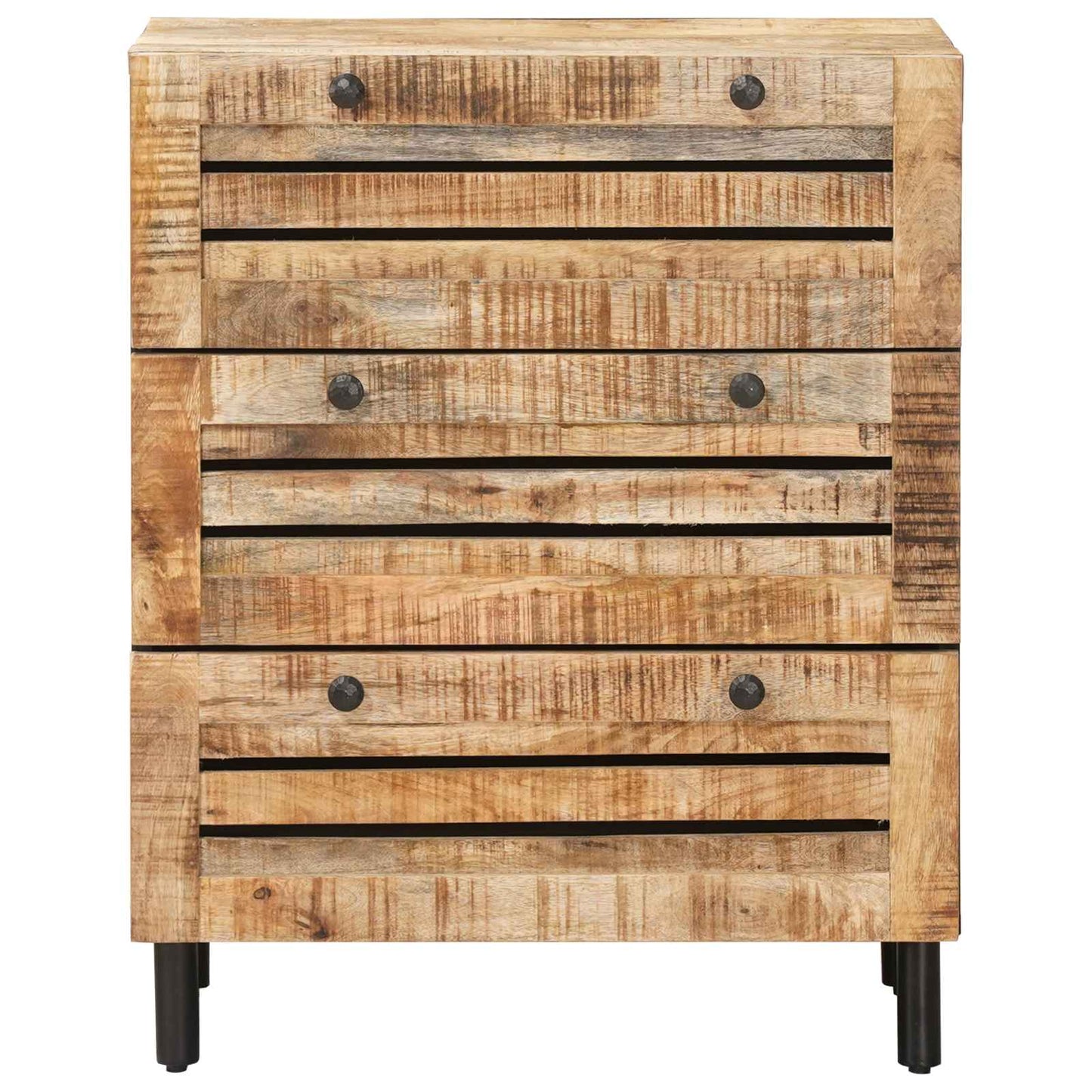 Storage Cabinets Pattern Pattern 60 x 33 x 75 cm Natural