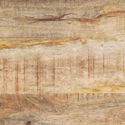 Coffee Table Natural 80 x 50 x 40 cm Solid Mango Wood