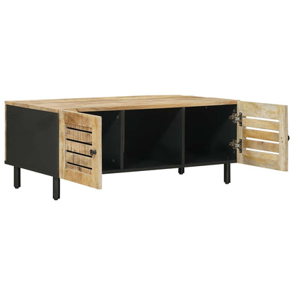 Coffee Table Natural 100 x 54 x 40 cm Solid Mango Wood