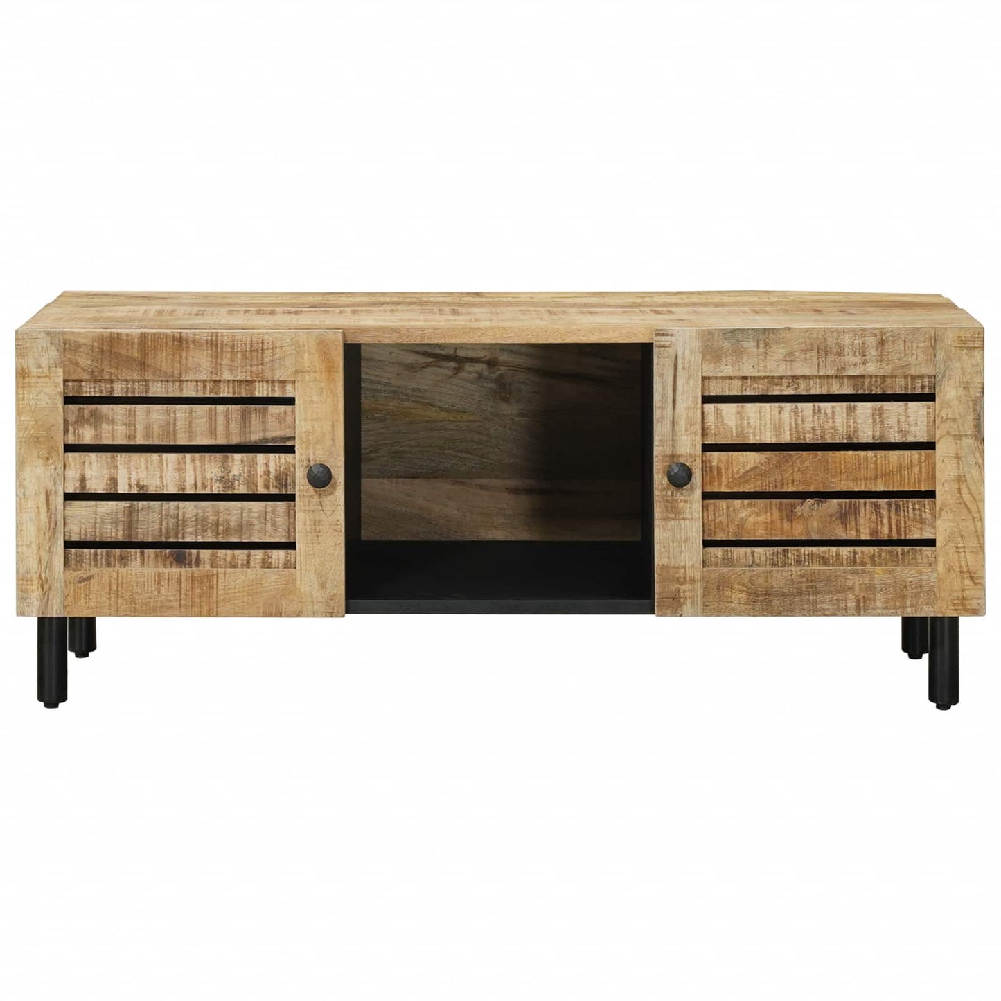 Coffee Table Natural 100 x 54 x 40 cm Solid Mango Wood
