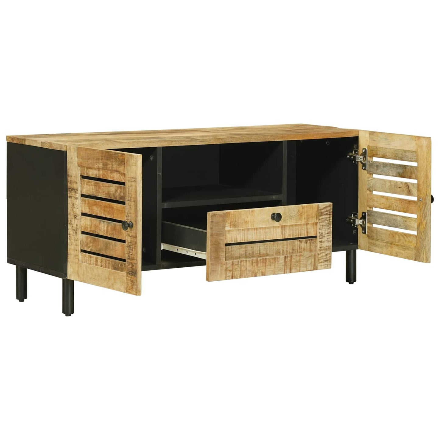 Storage Cabinets Natural 105 x 33 x 46 cm Solid Mango Wood