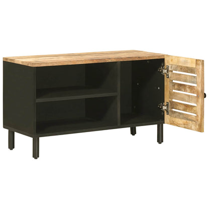 Storage Cabinets Natural 80 x 33 x 46 cm Solid Mango Wood