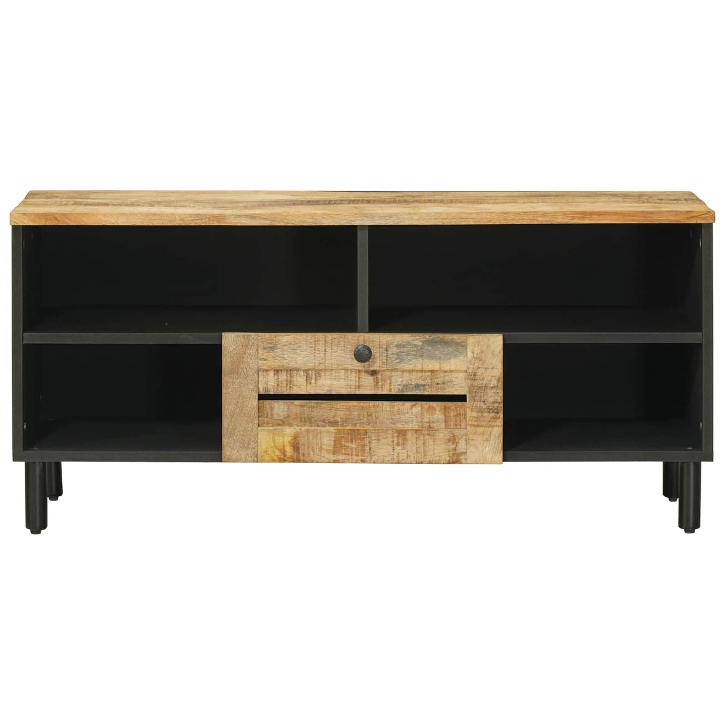 Storage Cabinets Natural 100 x 33 x 46 cm Solid Mango Wood