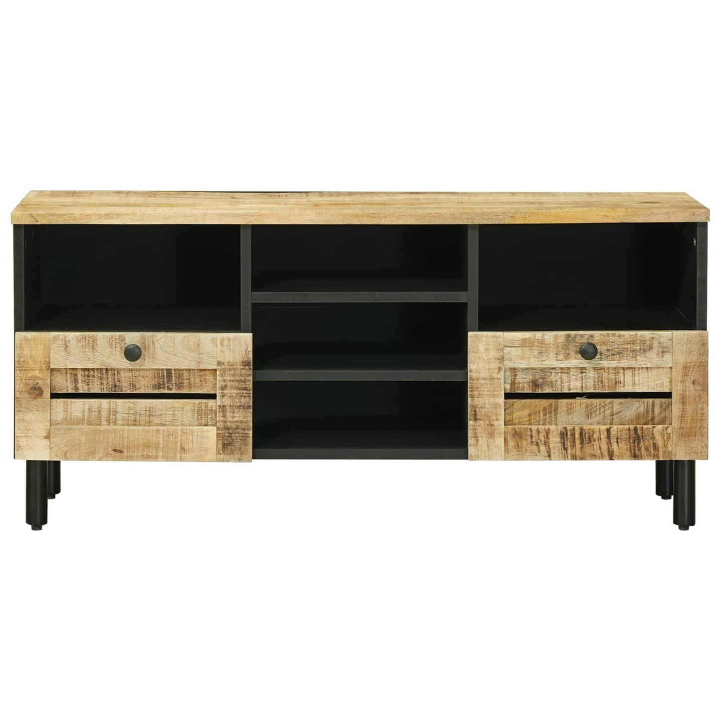 Storage Cabinets Natural 100 x 33 x 46 cm Solid Mango Wood