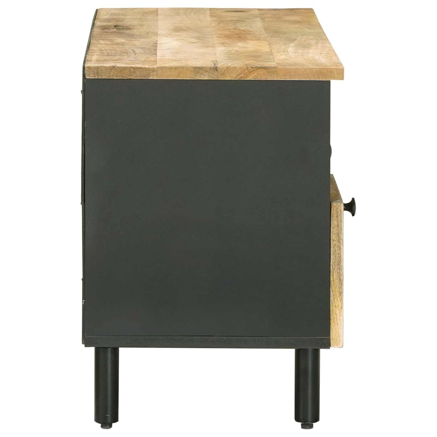 Storage Cabinets Natural 100 x 33 x 46 cm Solid Mango Wood