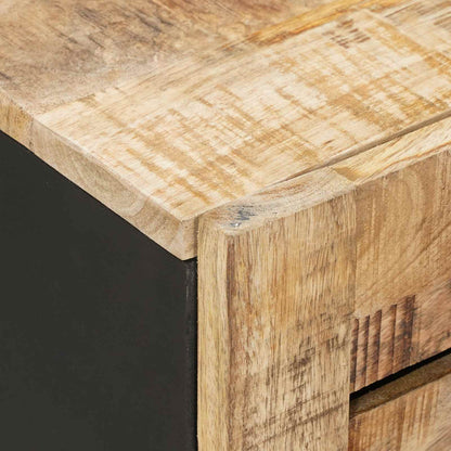 Hanging Cabinet with Storage Brown and Black 38 x 33.5 x 48 cm