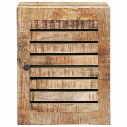 Hanging Cabinet with Storage Brown and Black 38 x 33.5 x 48 cm