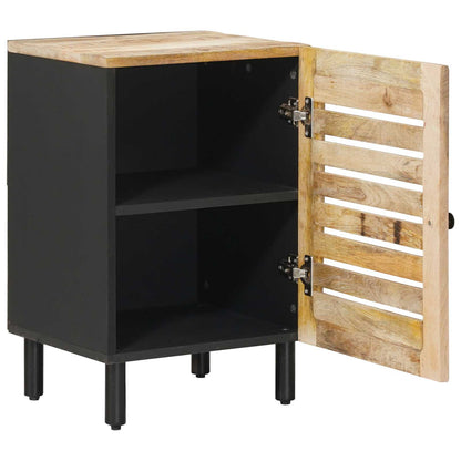 Bathroom Cabinet with Storage Brown and Black 38 x 33.5 x 58 cm
